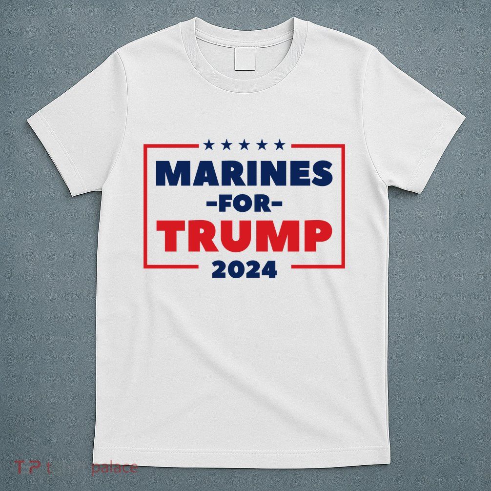 Marines For Trump 2024 T-Shirt