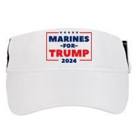 Marines For Trump 2024 Adult Drive Performance Visor