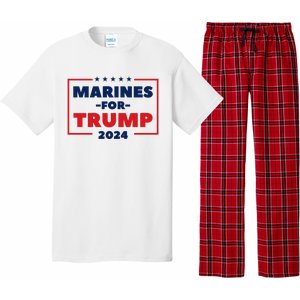 Marines For Trump 2024 Pajama Set