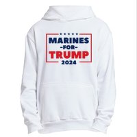 Marines For Trump 2024 Urban Pullover Hoodie