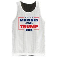 Marines For Trump 2024 Mesh Reversible Basketball Jersey Tank