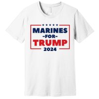 Marines For Trump 2024 Premium T-Shirt