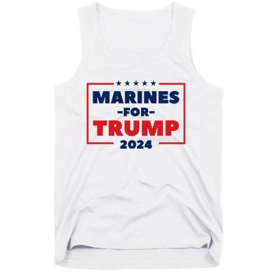 Marines For Trump 2024 Tank Top