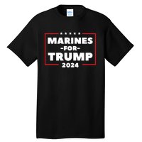 Marine For Trump 24 Tall T-Shirt