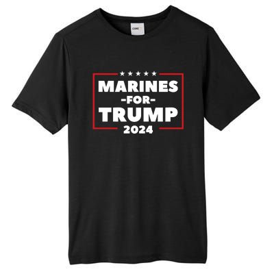 Marine For Trump 24 Tall Fusion ChromaSoft Performance T-Shirt