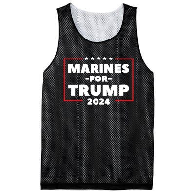 Marine For Trump 24 Mesh Reversible Basketball Jersey Tank