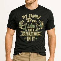My Family Tree Has A Deer Stand In It Camo Hunting Vintage Performance Shirt