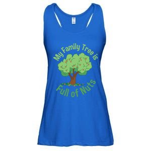 My Family Tree Is Full Of Nuts Reunion Crazy Families Gift Ladies Essential Flowy Tank