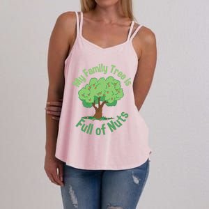 My Family Tree Is Full Of Nuts Reunion Crazy Families Gift Women's Strappy Tank