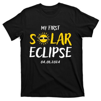 My First Total Solar Eclipse April 8th T-Shirt