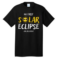 My First Total Solar Eclipse April 8th Tall T-Shirt