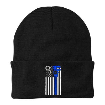 Machinist Flag Tools CNC Machine Operator Machining Knit Cap Winter Beanie