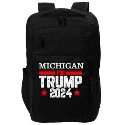 Michigan For Trump 2024 Impact Tech Backpack