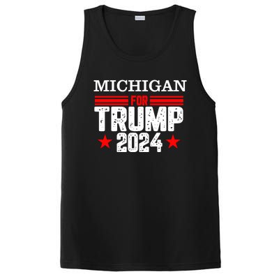 Michigan For Trump 2024 PosiCharge Competitor Tank