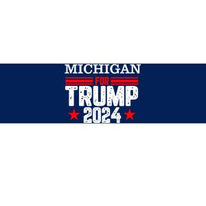 Michigan For Trump 2024 Bumper Sticker