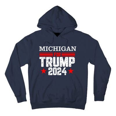 Michigan For Trump 2024 Tall Hoodie