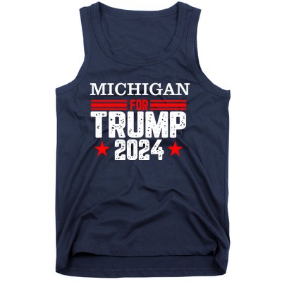 Michigan For Trump 2024 Tank Top