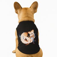 Mischievous Fox Teakitsune Yokai Kitsune Doggie Tank