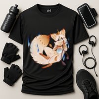 Mischievous Fox Teakitsune Yokai Kitsune Performance Shirt