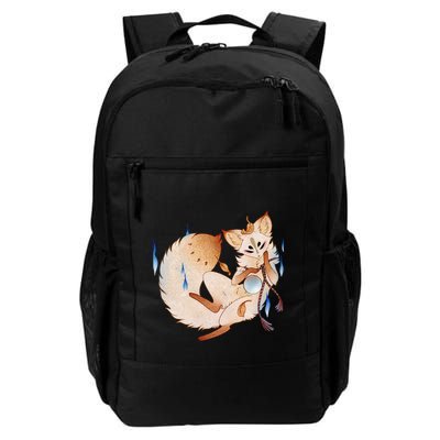 Mischievous Fox Teakitsune Yokai Kitsune Daily Commute Backpack