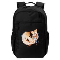 Mischievous Fox Teakitsune Yokai Kitsune Daily Commute Backpack
