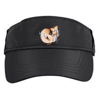 Mischievous Fox Teakitsune Yokai Kitsune Adult Drive Performance Visor