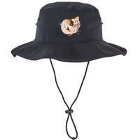 Mischievous Fox Teakitsune Yokai Kitsune Bucket Hat