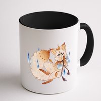 Mischievous Fox Teakitsune Yokai Kitsune Mug