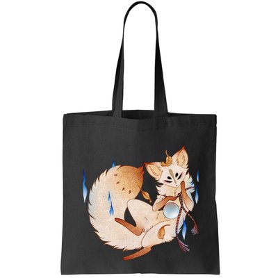 Mischievous Fox Teakitsune Yokai Kitsune Bag