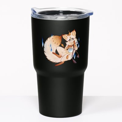 Mischievous Fox Teakitsune Yokai Kitsune Tumbler