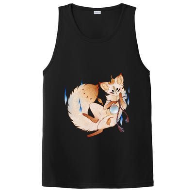 Mischievous Fox Teakitsune Yokai Kitsune PosiCharge Competitor Tank