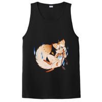 Mischievous Fox Teakitsune Yokai Kitsune PosiCharge Competitor Tank