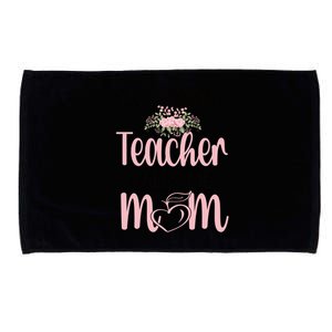 My Favorite Teacher Calls Me Mom Mother Teacher Mom Gift Microfiber Hand Towel