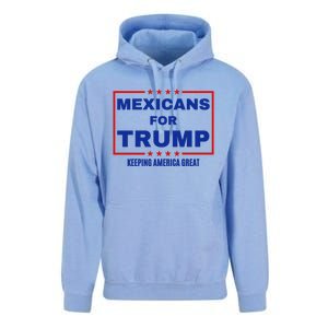 Mexicans For Trump 2024 Keeping America Great Unisex Surf Hoodie