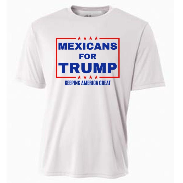 Mexicans For Trump 2024 Keeping America Great Cooling Performance Crew T-Shirt