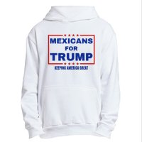 Mexicans For Trump 2024 Keeping America Great Urban Pullover Hoodie