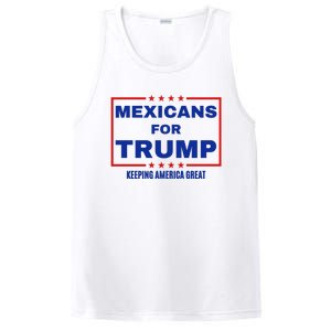 Mexicans For Trump 2024 Keeping America Great PosiCharge Competitor Tank