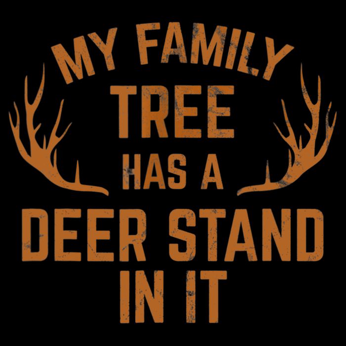 My Family Tree Has A Deer Stand In It Hunting Bucket Hat
