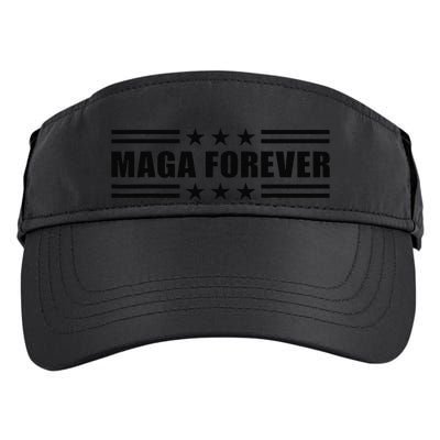 Maga Forever Trump 47 Outfit America Flag Maga Forever Adult Drive Performance Visor