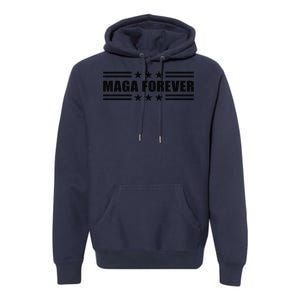 Maga Forever Trump 47 Outfit America Flag Maga Forever Premium Hoodie