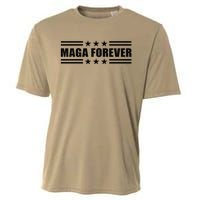 Maga Forever Trump 47 Outfit America Flag Maga Forever Cooling Performance Crew T-Shirt