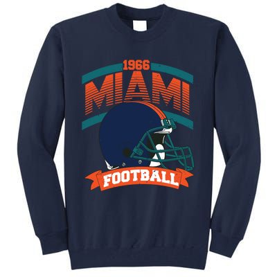 Miami Football Team Supporter Tall Sweatshirt