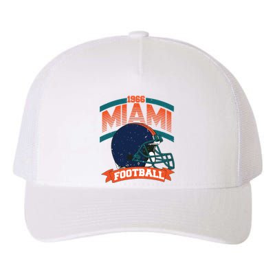 Miami Football Team Supporter Yupoong Adult 5-Panel Trucker Hat