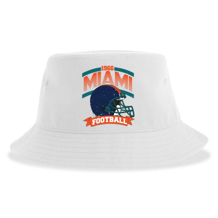 Miami Football Team Supporter Sustainable Bucket Hat