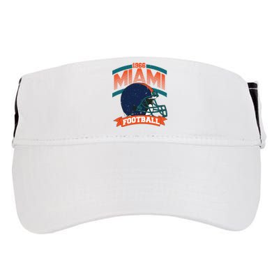 Miami Football Team Supporter Adult Drive Performance Visor