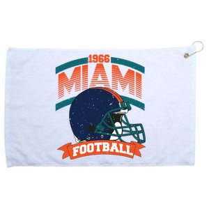 Miami Football Team Supporter Grommeted Golf Towel