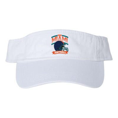 Miami Football Team Supporter Valucap Bio-Washed Visor