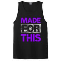 Made For This Purple Color Graphic PosiCharge Competitor Tank