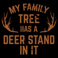 My Family Tree Has A Deer Stand In It Hunting Impact Tech Backpack
