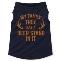 My Family Tree Has A Deer Stand In It Hunting Doggie Tank